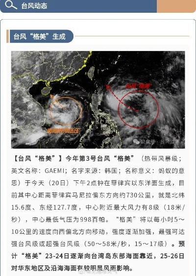 第2、3号台风有新消息(第三号台风消息) 第2、3号台风有新消息(第三号台风消息)